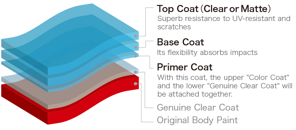 protection filmMechanism image diagram