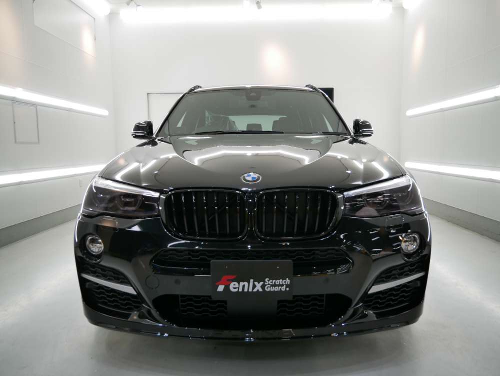 BMW X3 ALPINA ボディ施工