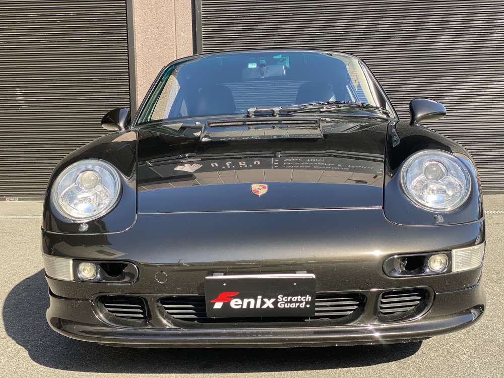 ポルシェ993fenixカラーペイントプロテクションフィルム施工事例