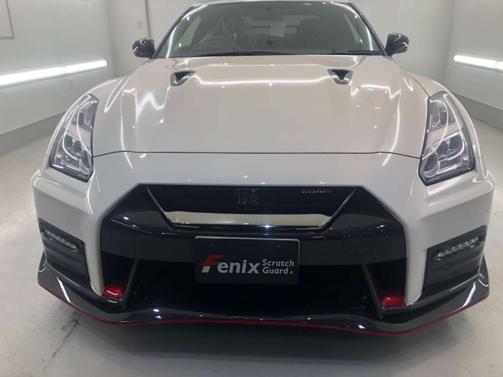 NISSAN GT-R NISMO Fenix scratch guard クリアペイントプロテクションフィルム施工事例