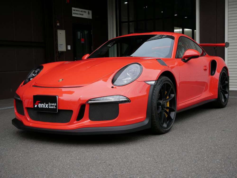 ポルシェ 911 GT3 RS Fenix Scratch Guard ペイントプロテクションフィルム施工