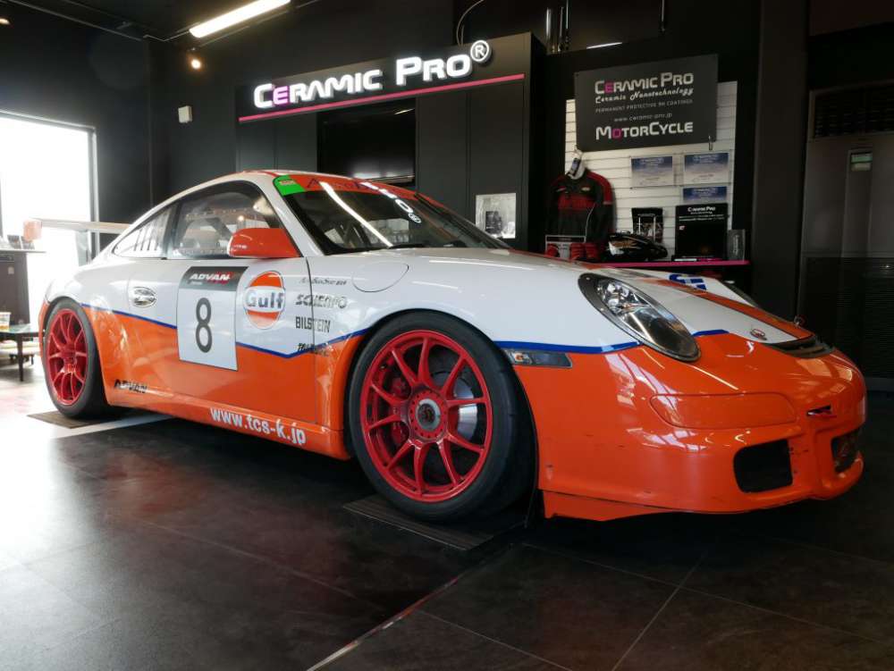 ポルシェ 911 GT3 Cup Fenix Scratch Guard ペイントプロテクション施工