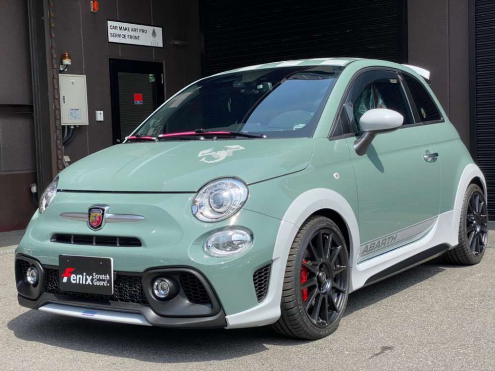 Abarth 695 70Anniversary プロテクションフィルム