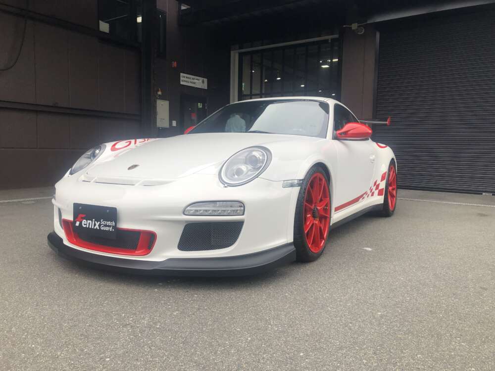 Porsche GT3 RS クリアプロテクションフィルム施工事例