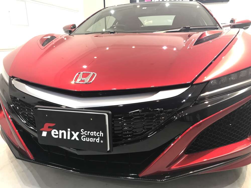 HONDA NSX　クリアプロテクションフィルム施工事例