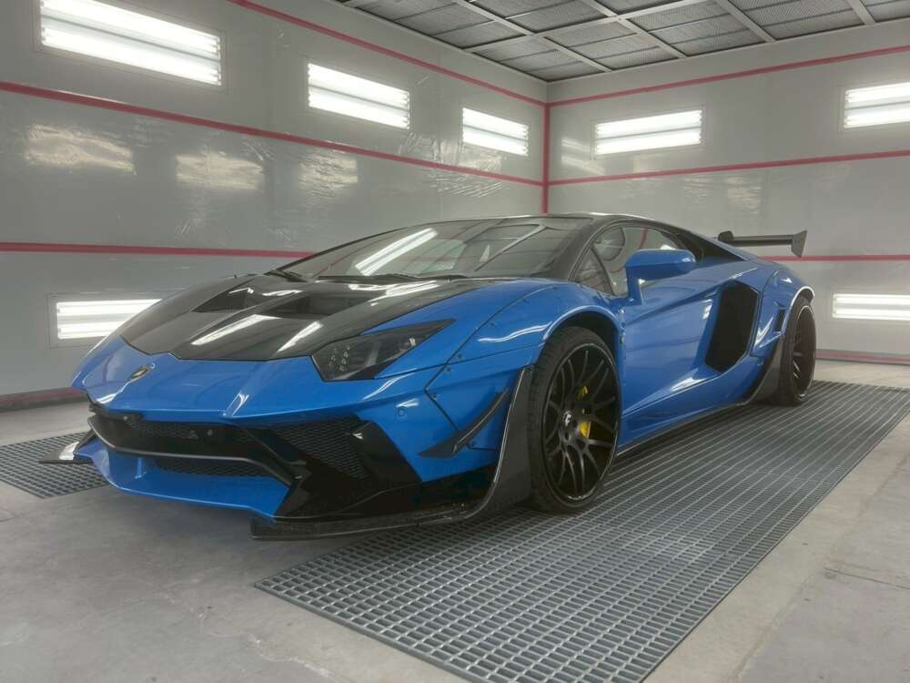 LaLamborghini Aventador  福岡県　クレモント施工店様　施工事例