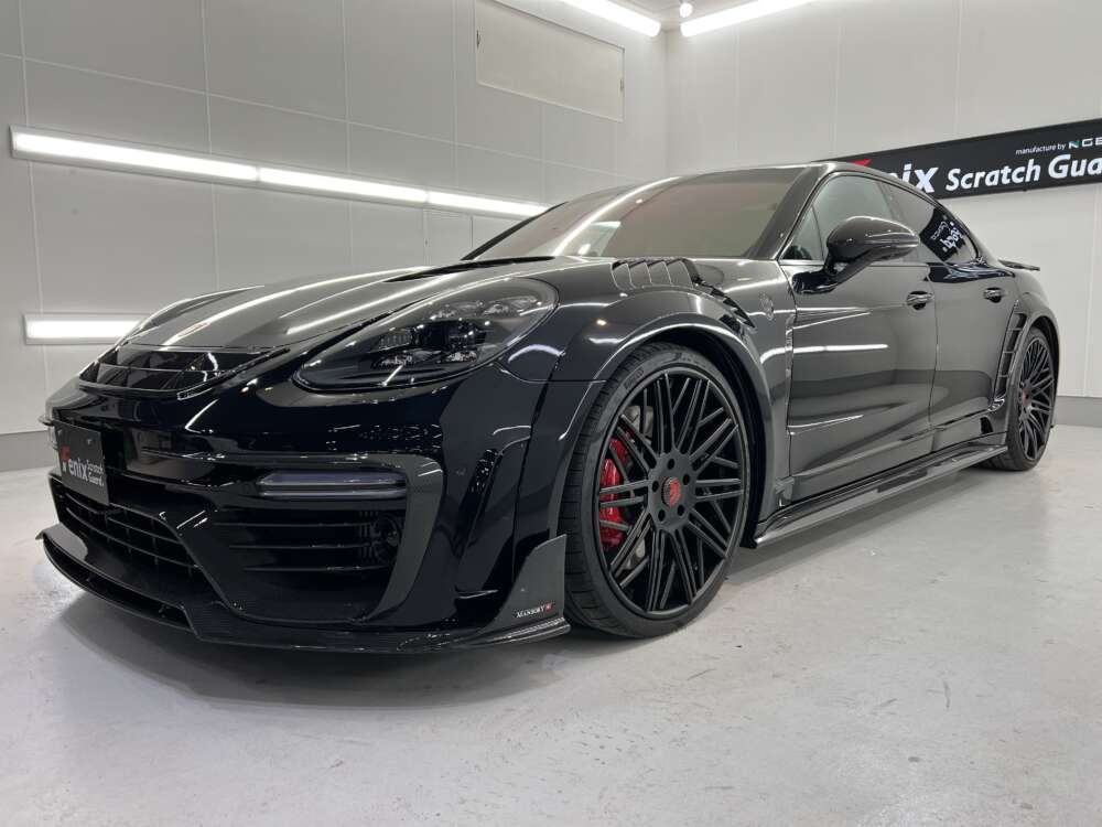大阪府　カーメーイクアートプロ様　施行事例　　Porsche Panamera