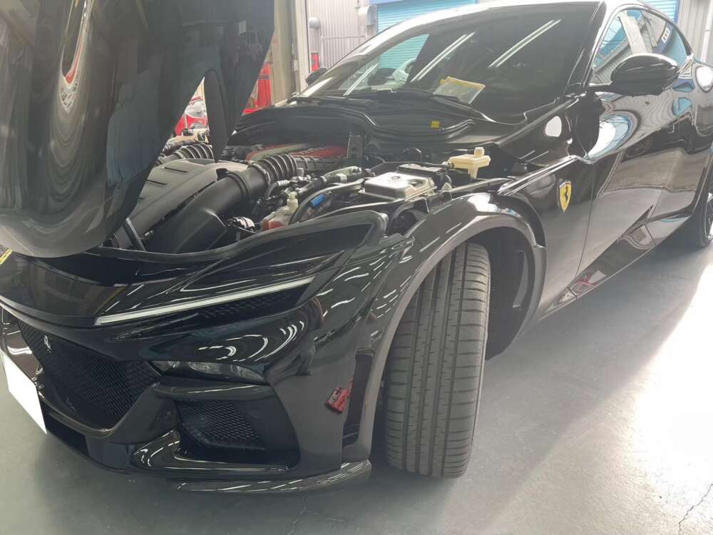 大阪府　ソフト99オートサービス　高井田営業所様     Ferrari Prosangue