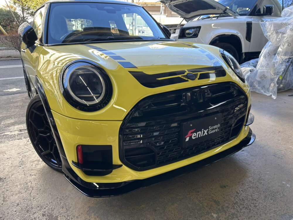 東京都　BOOM施工店様　施工事例　　MINI Cooper